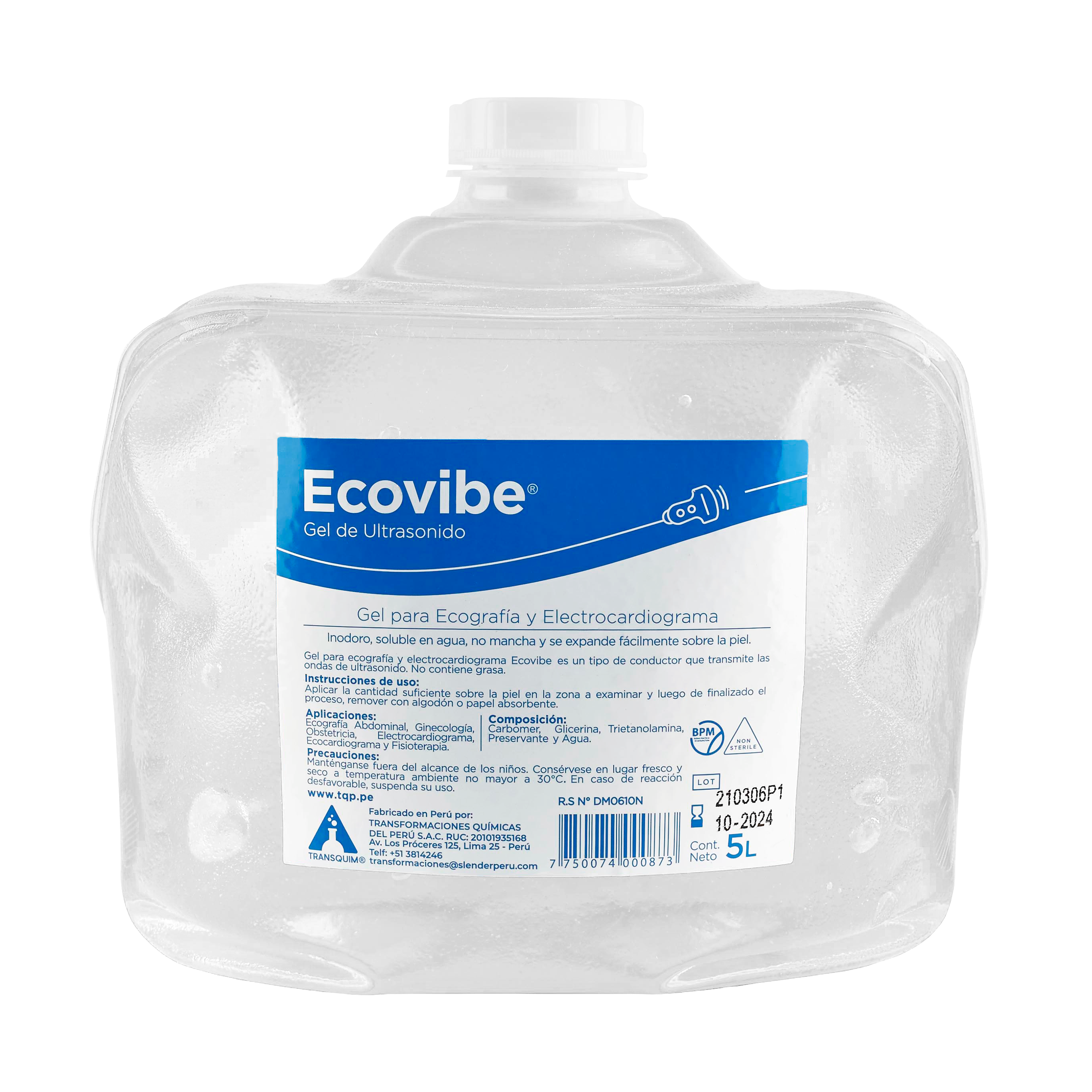 Ecovibe 5Lt Transparente