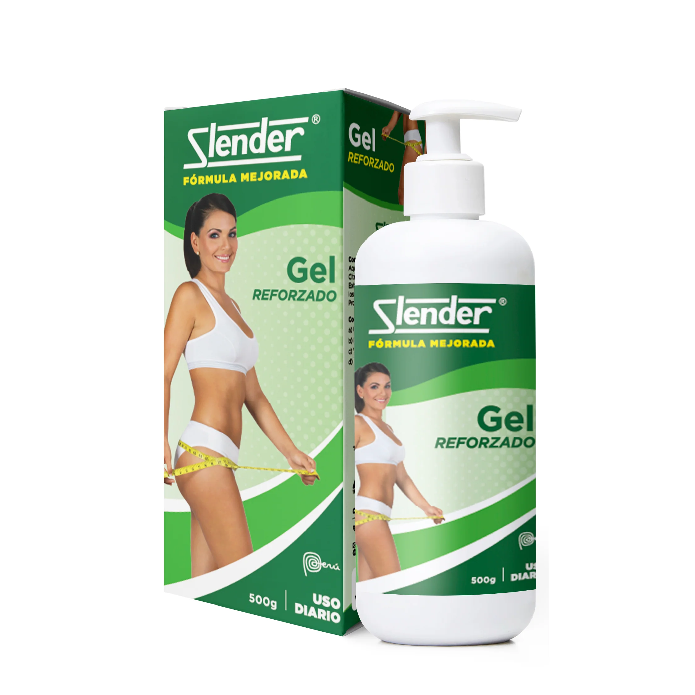Slender Gel Reductor 500g en Caja