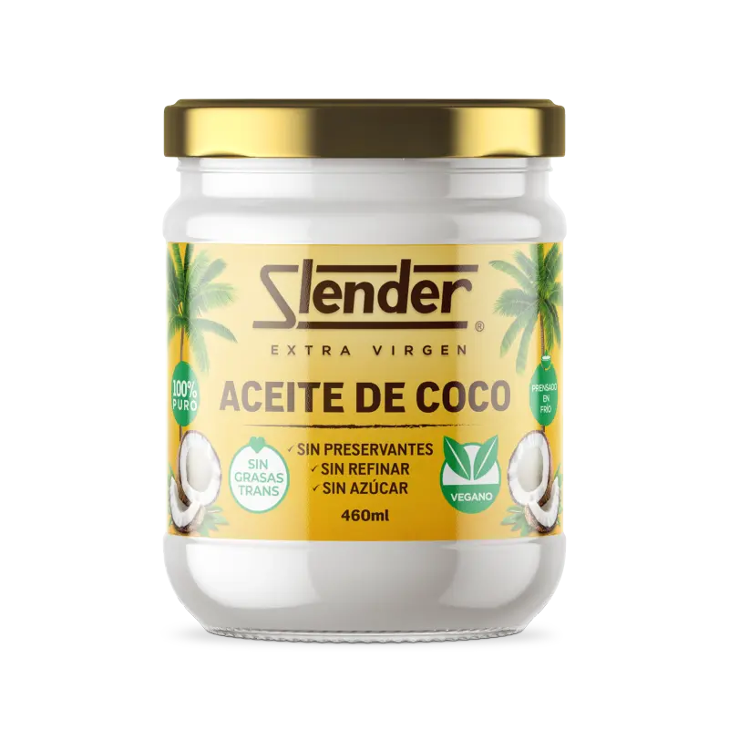 Slender - Aceite de Coco (460 ml.)