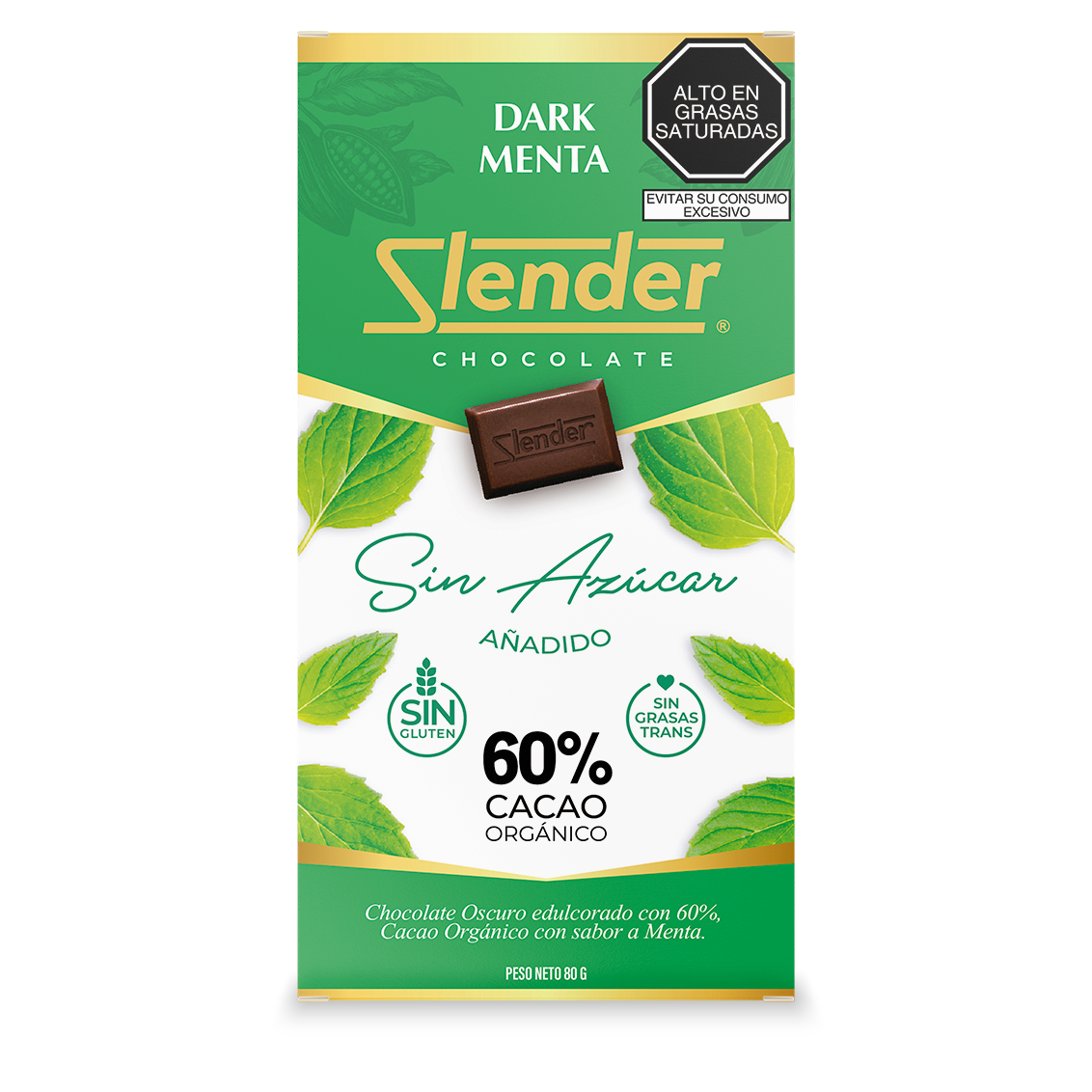 Slender - Dark Menta (80 gr.) al 60%