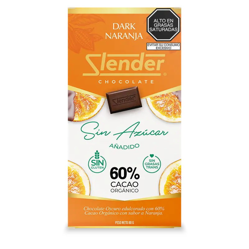 Slender - Dark Naranja (80 gr.) al 60%
