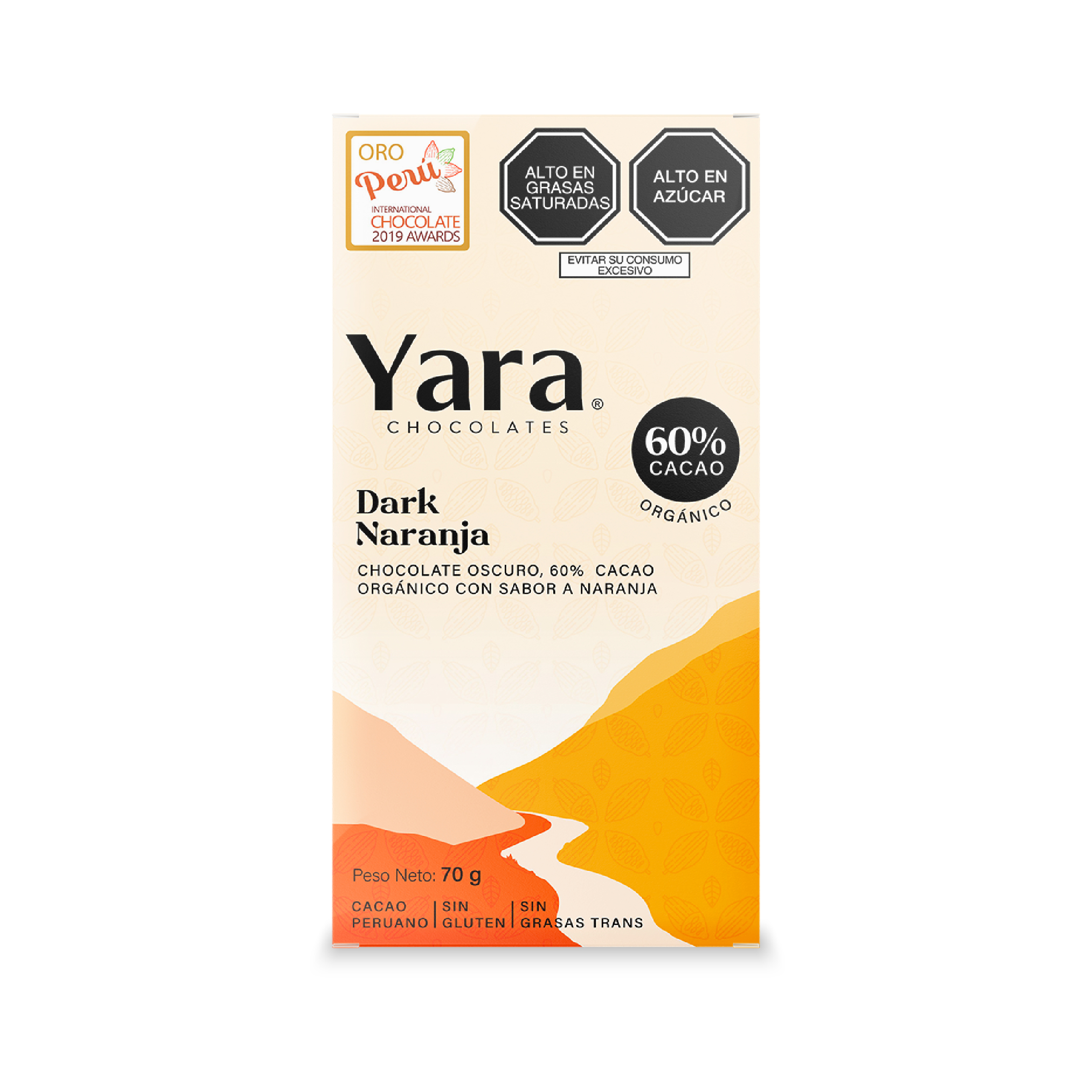 Dark Naranja 70g al 60%
