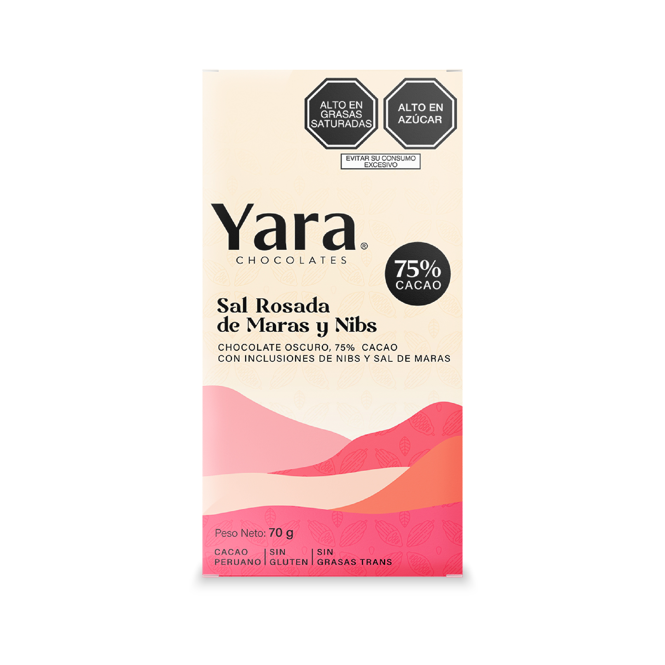 Yara Sal Rosada de Maras 70g